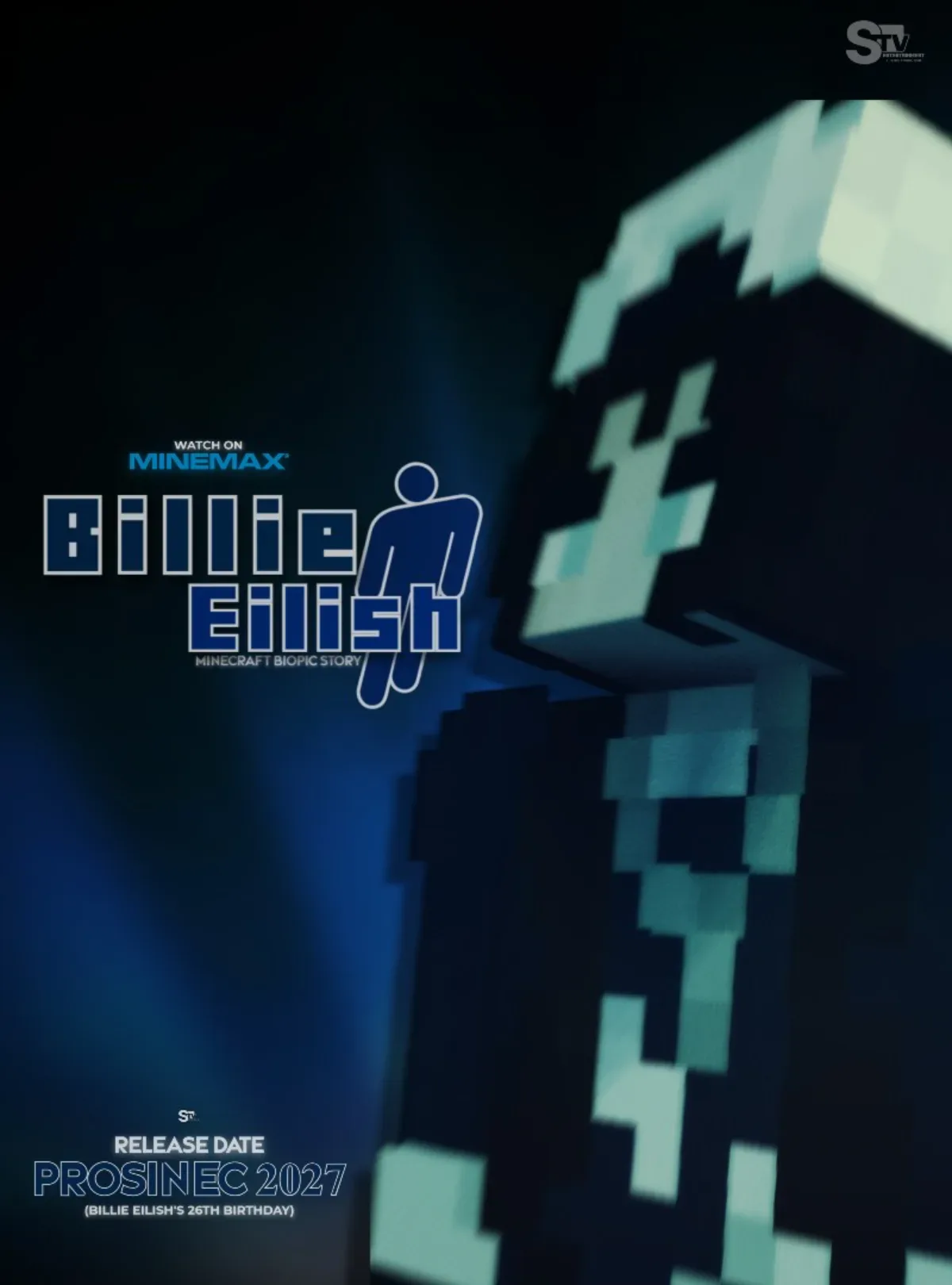 Plakát: BILLIE EILISH: Minecraft Biopic Story